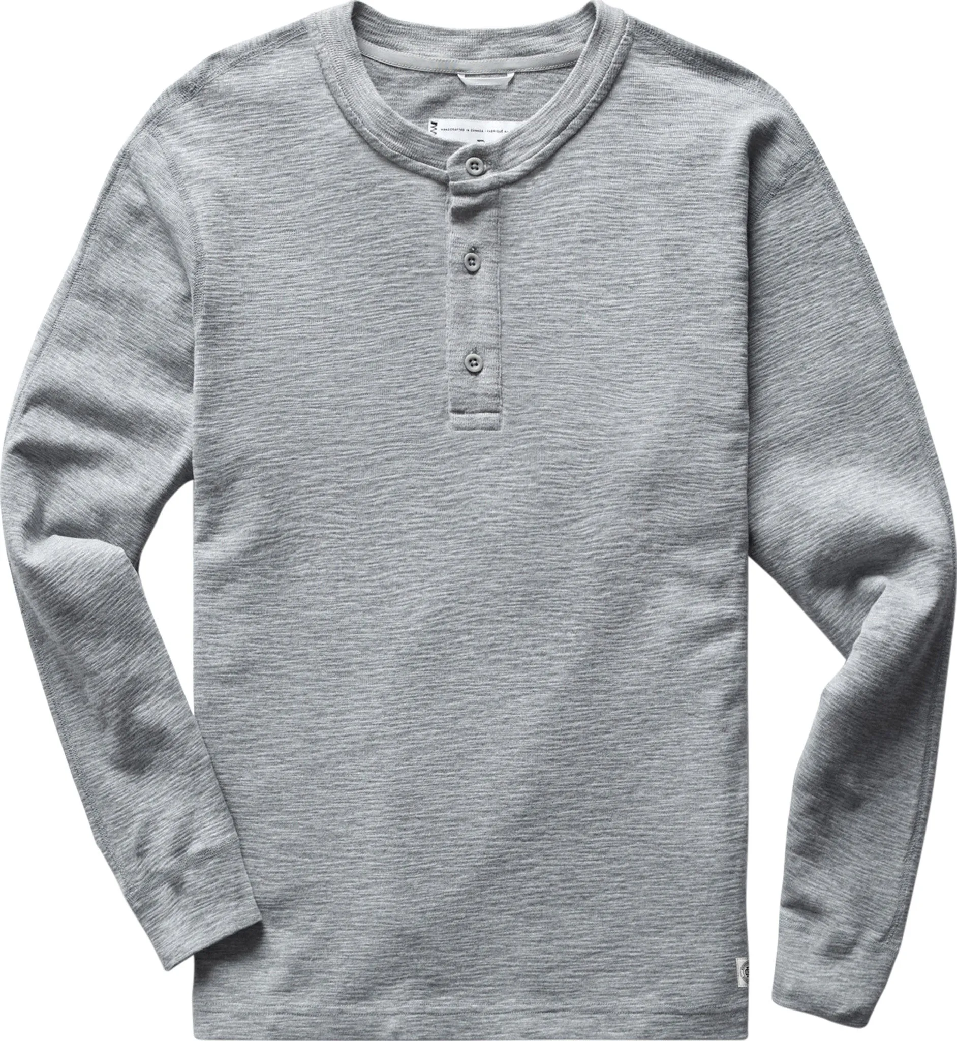 1X1 Slub Knit Henley - Men's|-|Chandail tricoté 1x1 Slub Henley - Homme