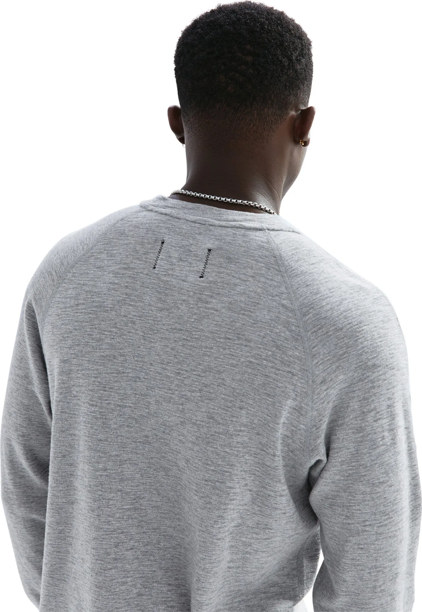 1X1 Slub Knit Henley - Men's|-|Chandail tricoté 1x1 Slub Henley - Homme