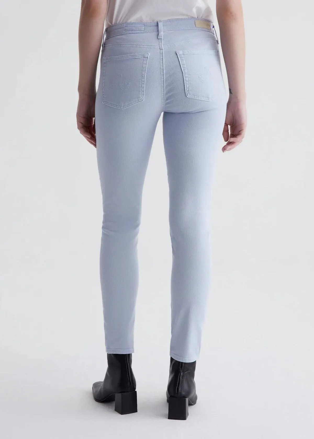 AG Prima Ankle Jean - Sulfur Blue Whisper