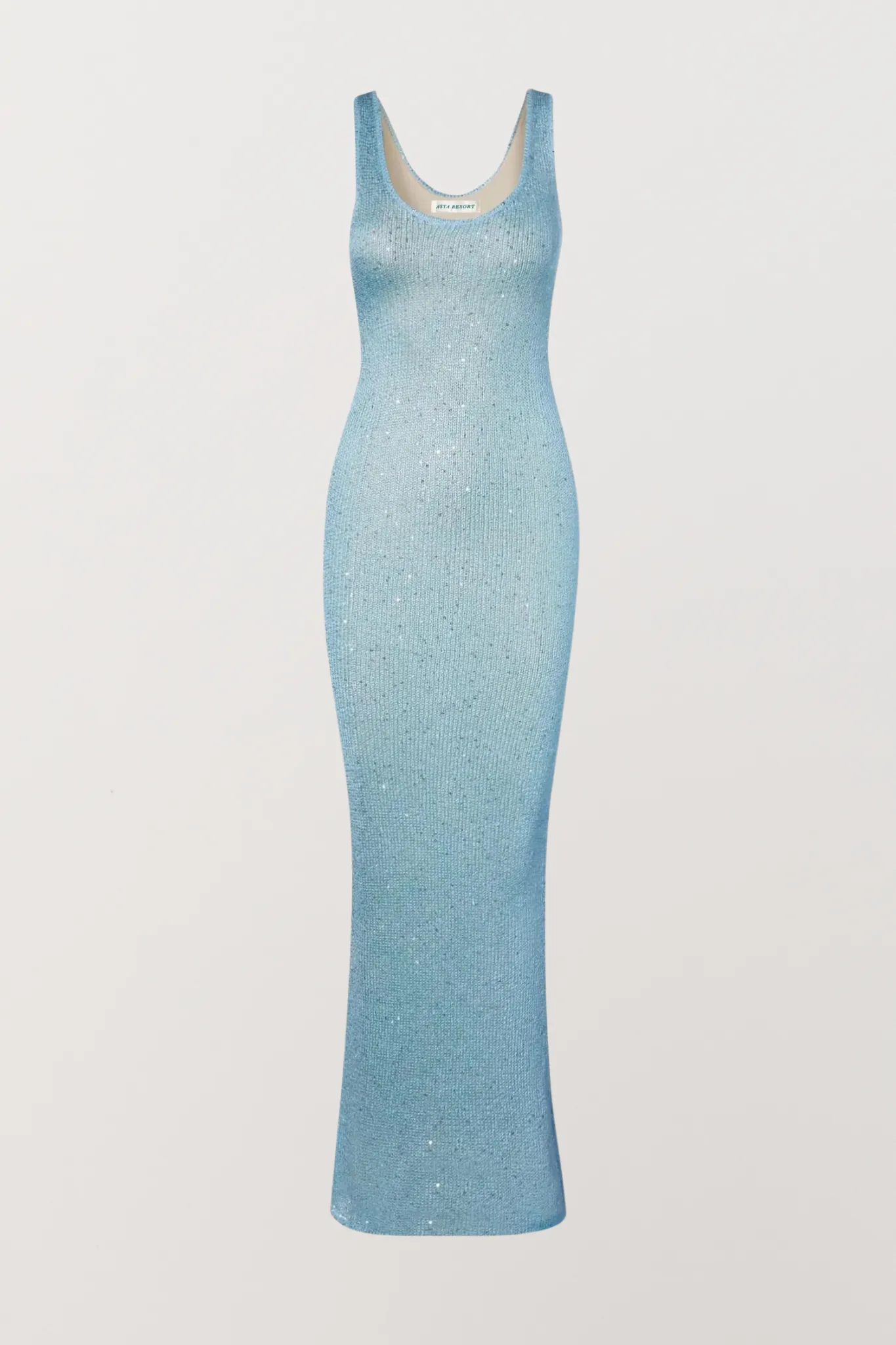 Ana Dress - Baia Blue Sequin