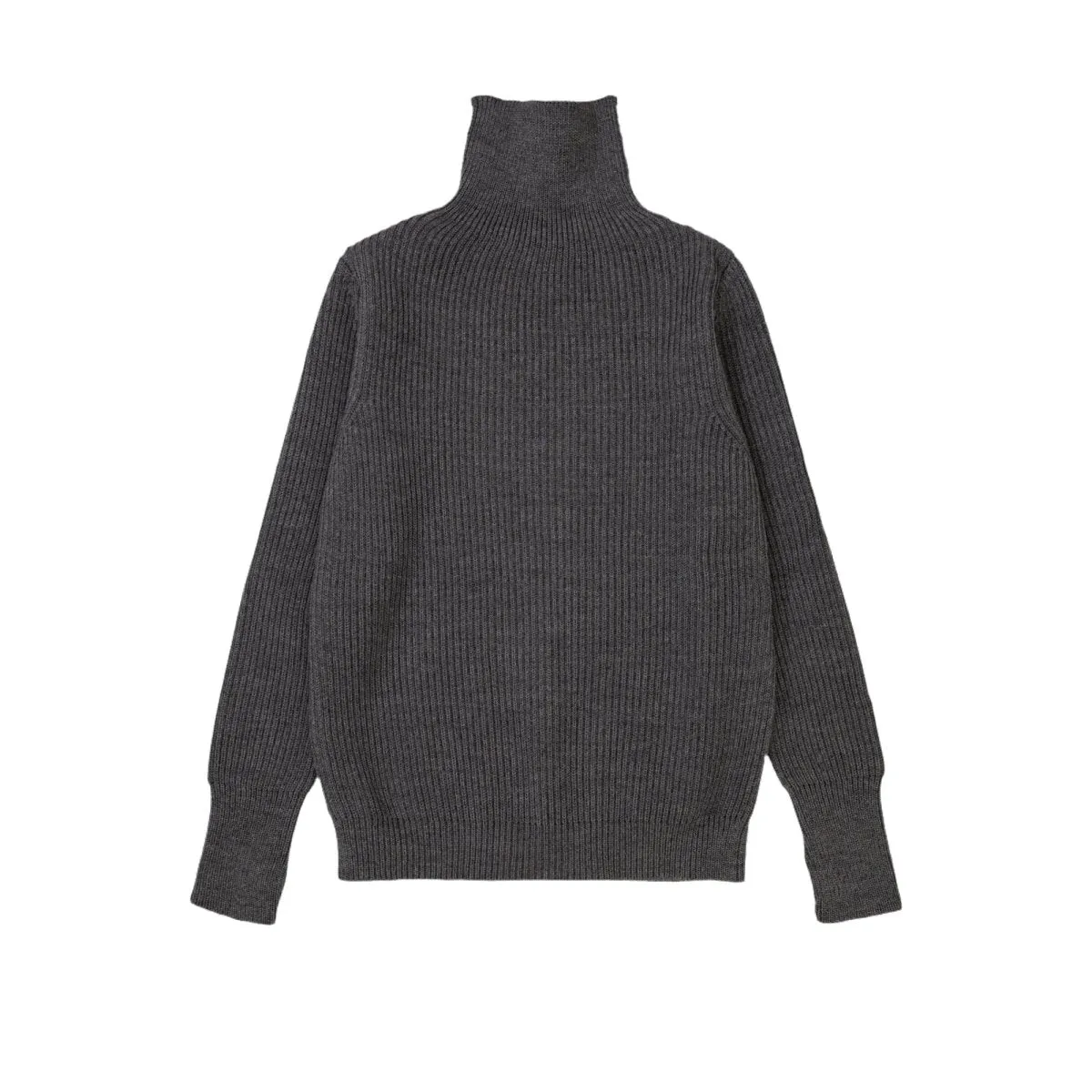 Andersen-Andersen Navy Turtleneck Grey