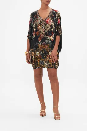 BAT SLEEVE DRESS A NIGHT AT THE OPERA