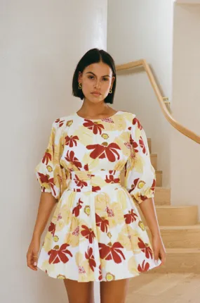 Bettina Dress - Dusk Lily