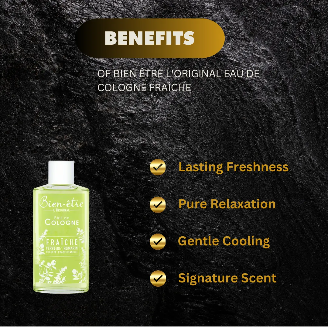 Bien Être L'Original Eau de Cologne Fraîche 250ml