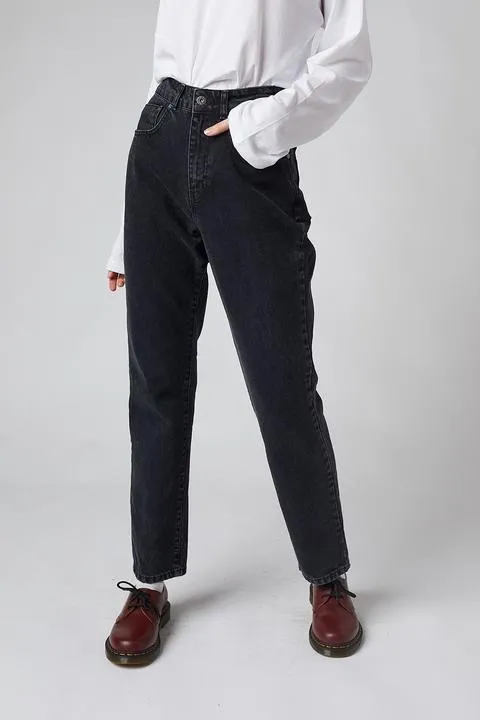 BUTT CUT DENIM - CHARCOAL