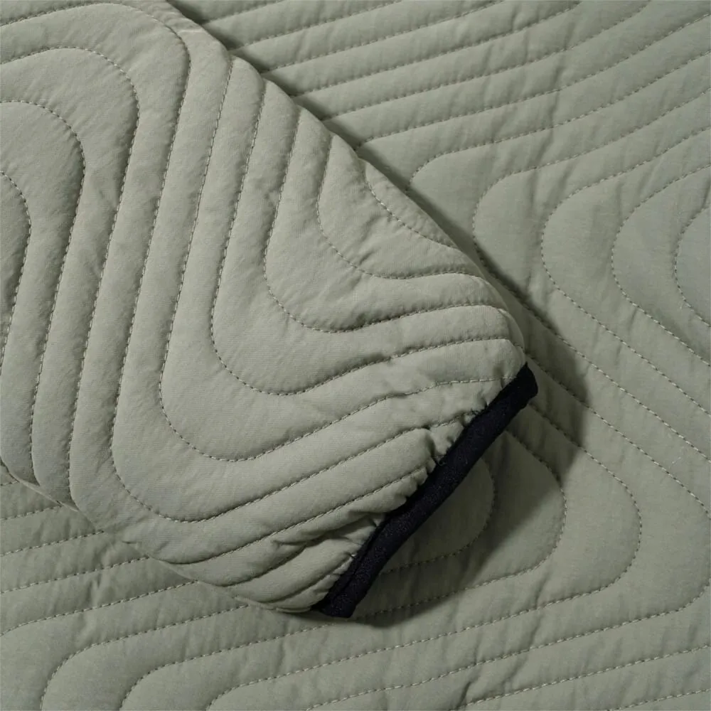 Butter Goods Quilted Reversible Jacket Army Berry