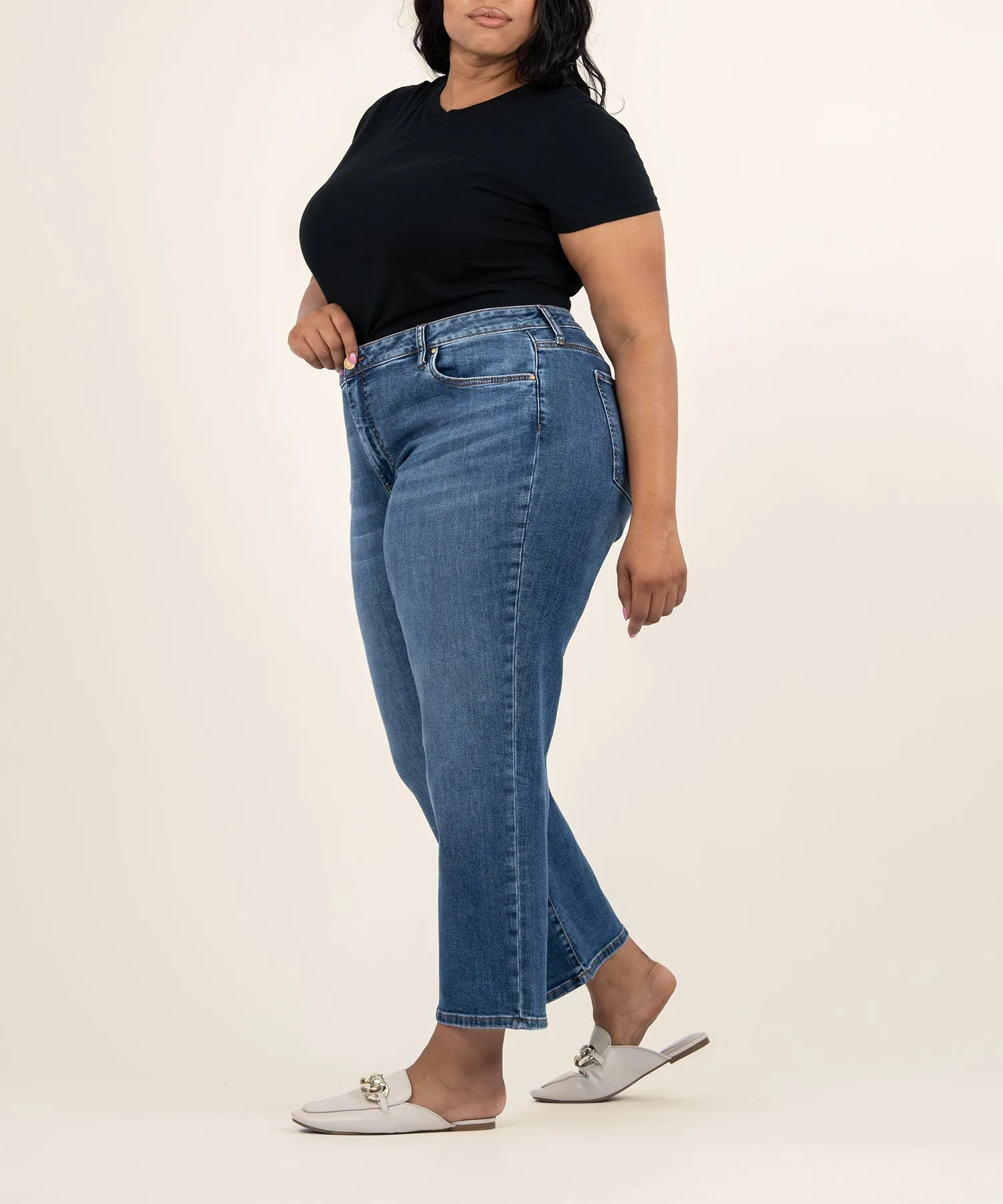 Charlotte High Rise Wide Leg, Plus