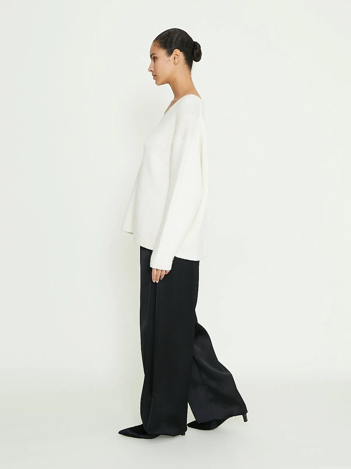 Dayne Large Pull-On Pants in Black