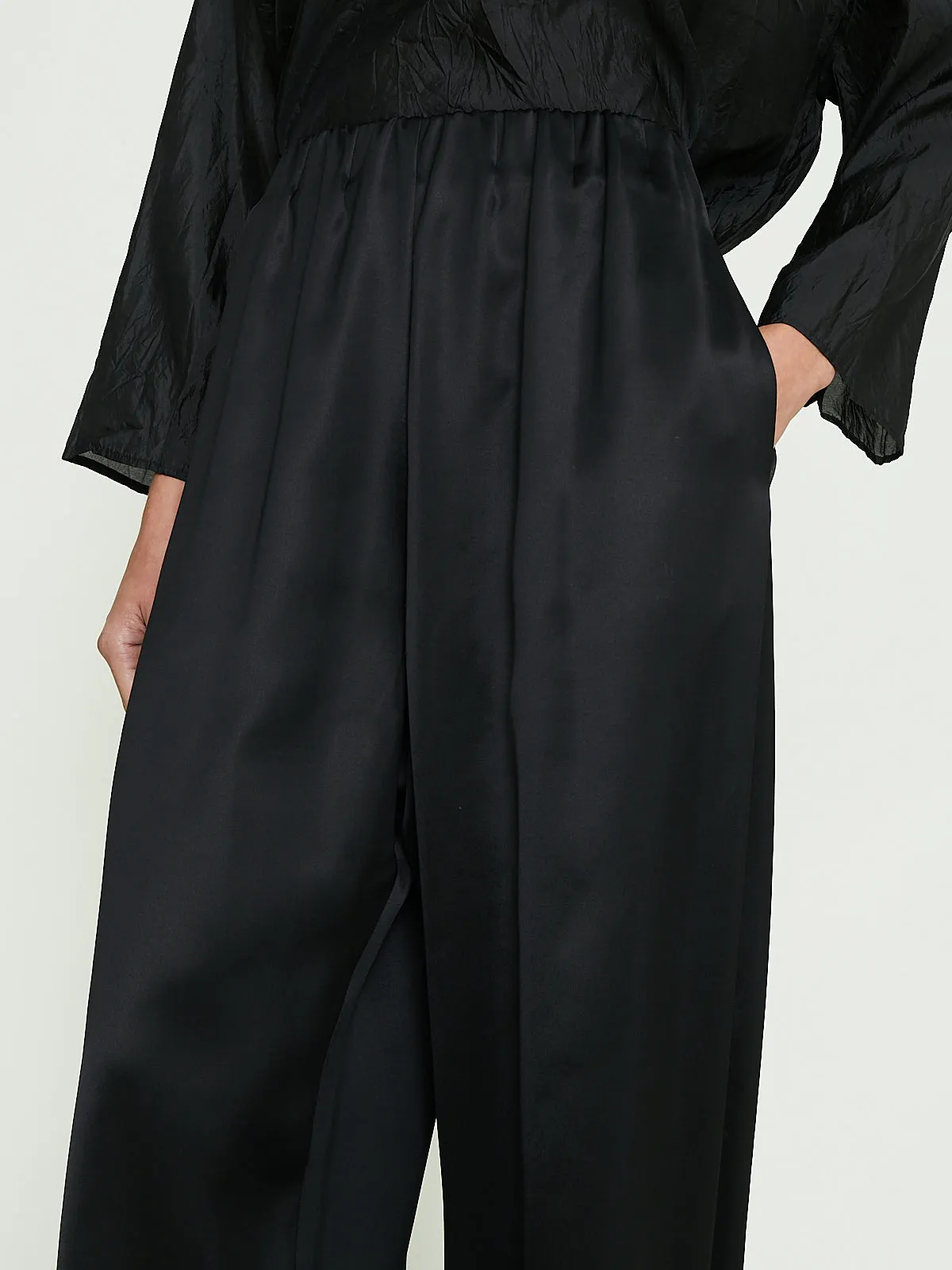 Dayne Large Pull-On Pants in Black