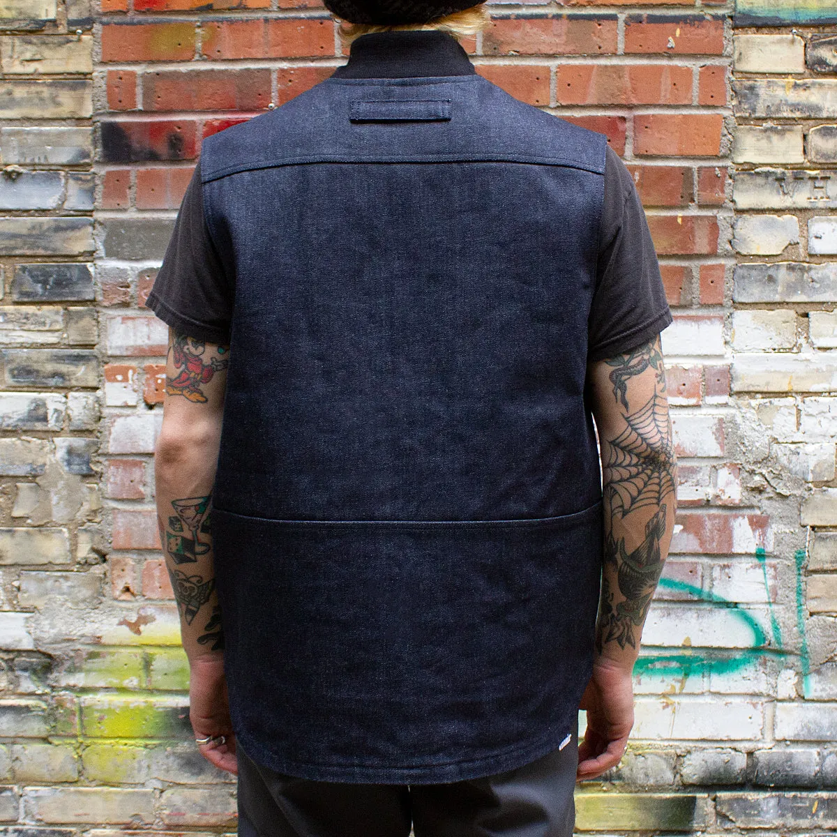 Denim Insulated Work Vest