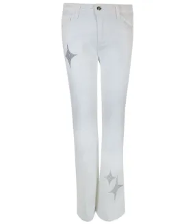 Designing Hollywood  X Madison Maison™ Denim with Silver Glitter Star
