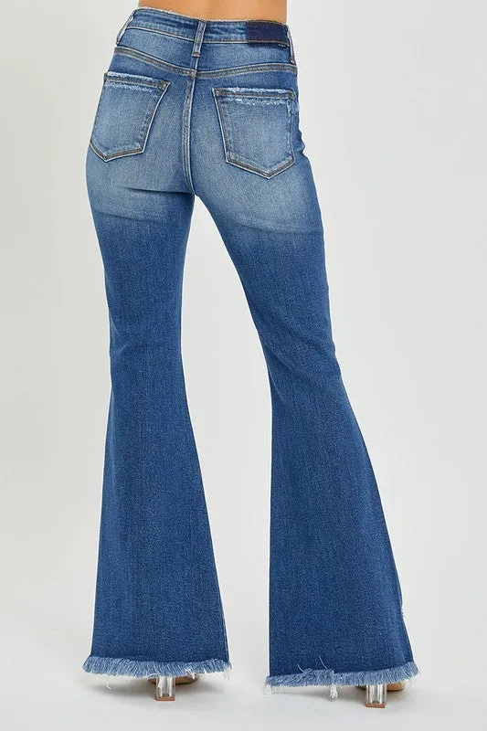 Fierce Flare Fringe Denim