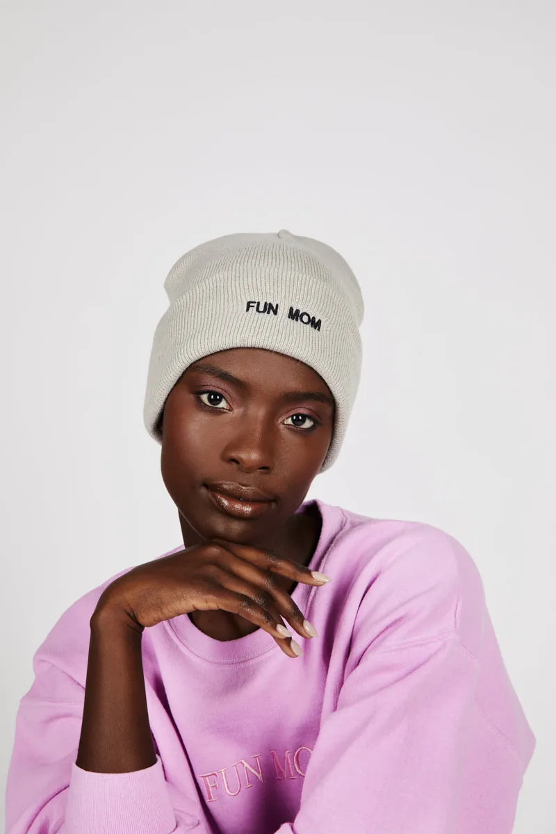 FUN MOM KNIT BEANIE
