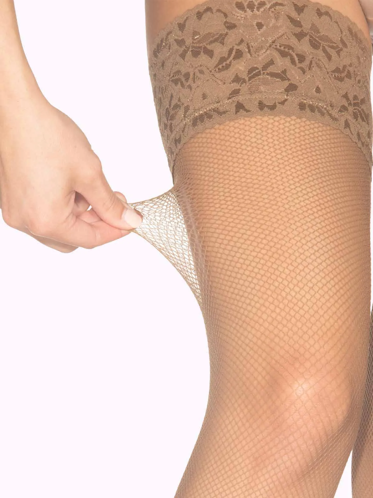GIORGIA Fishnets Thigh Highs