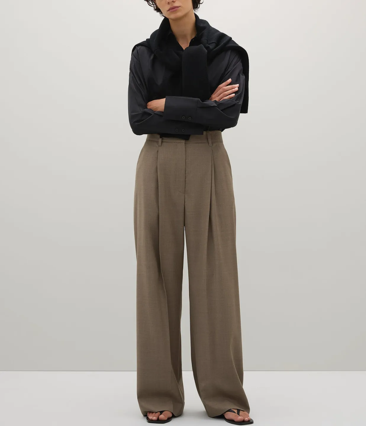 Goddard Pant in Flax Melange