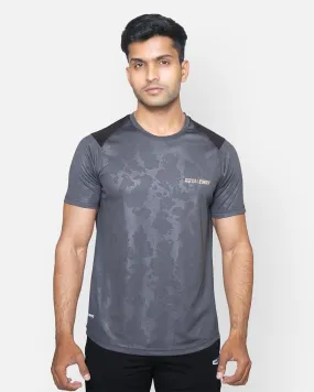 Grey Camouflage Raglan T-Shirt RWM2046
