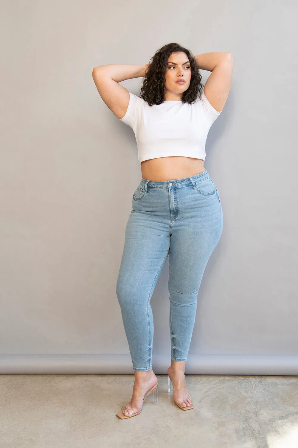 Lift & Shape Jeans - Light Bleach