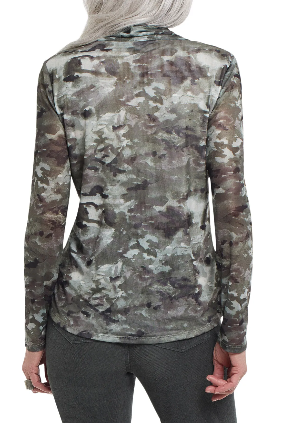 Long Sleeve Lined Turtle Neck