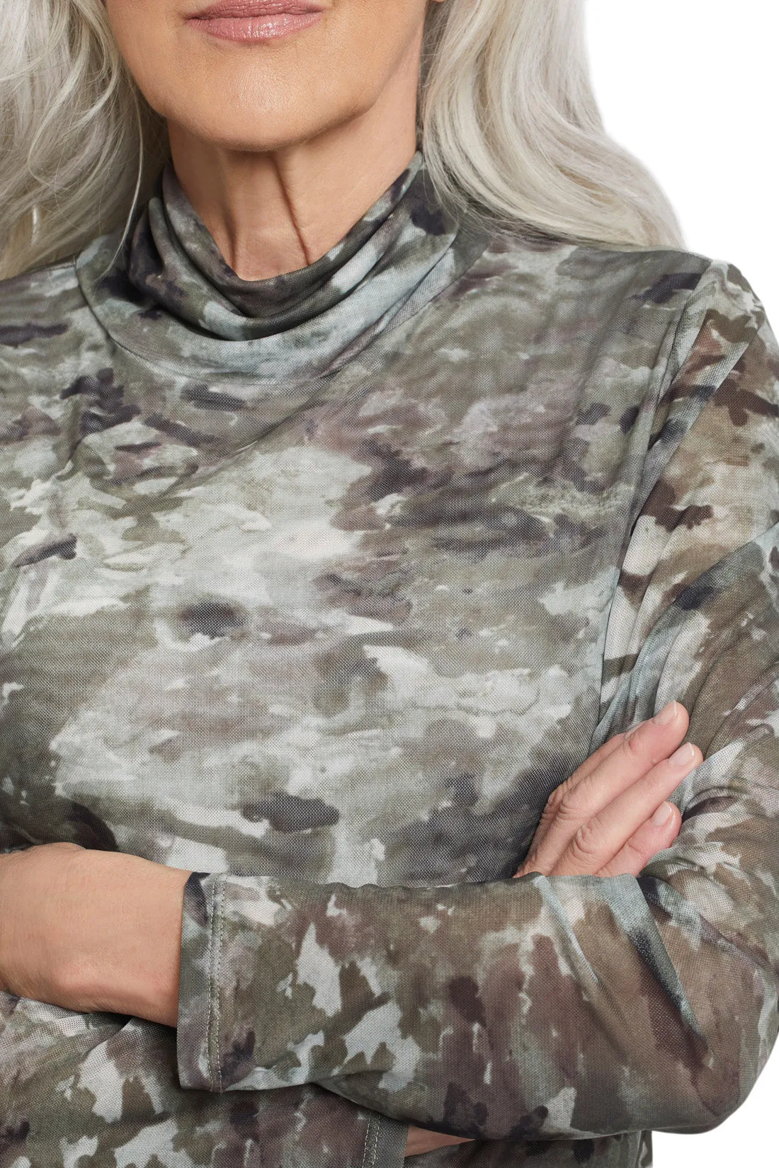 Long Sleeve Lined Turtle Neck