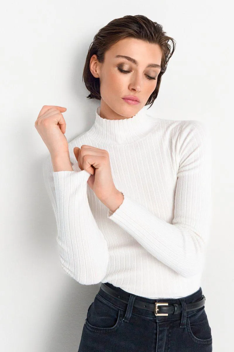 Longsleeve mit Turtelneck