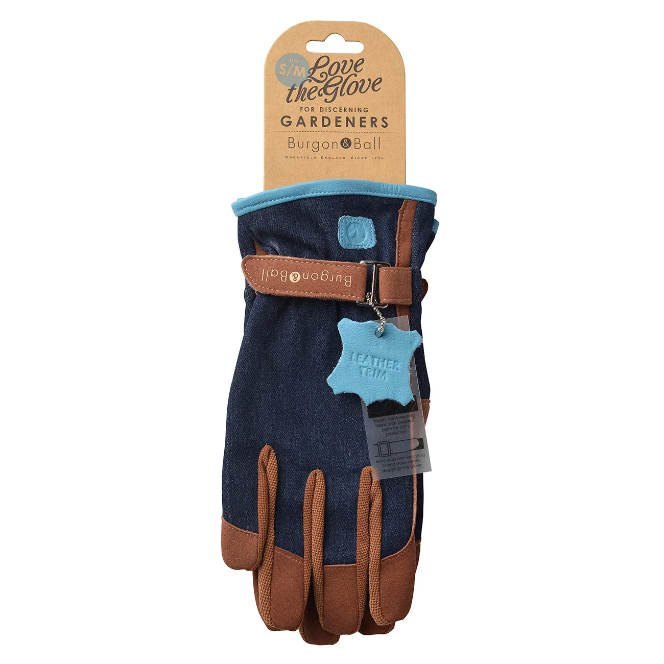 Love The Glove - Denim - S/M