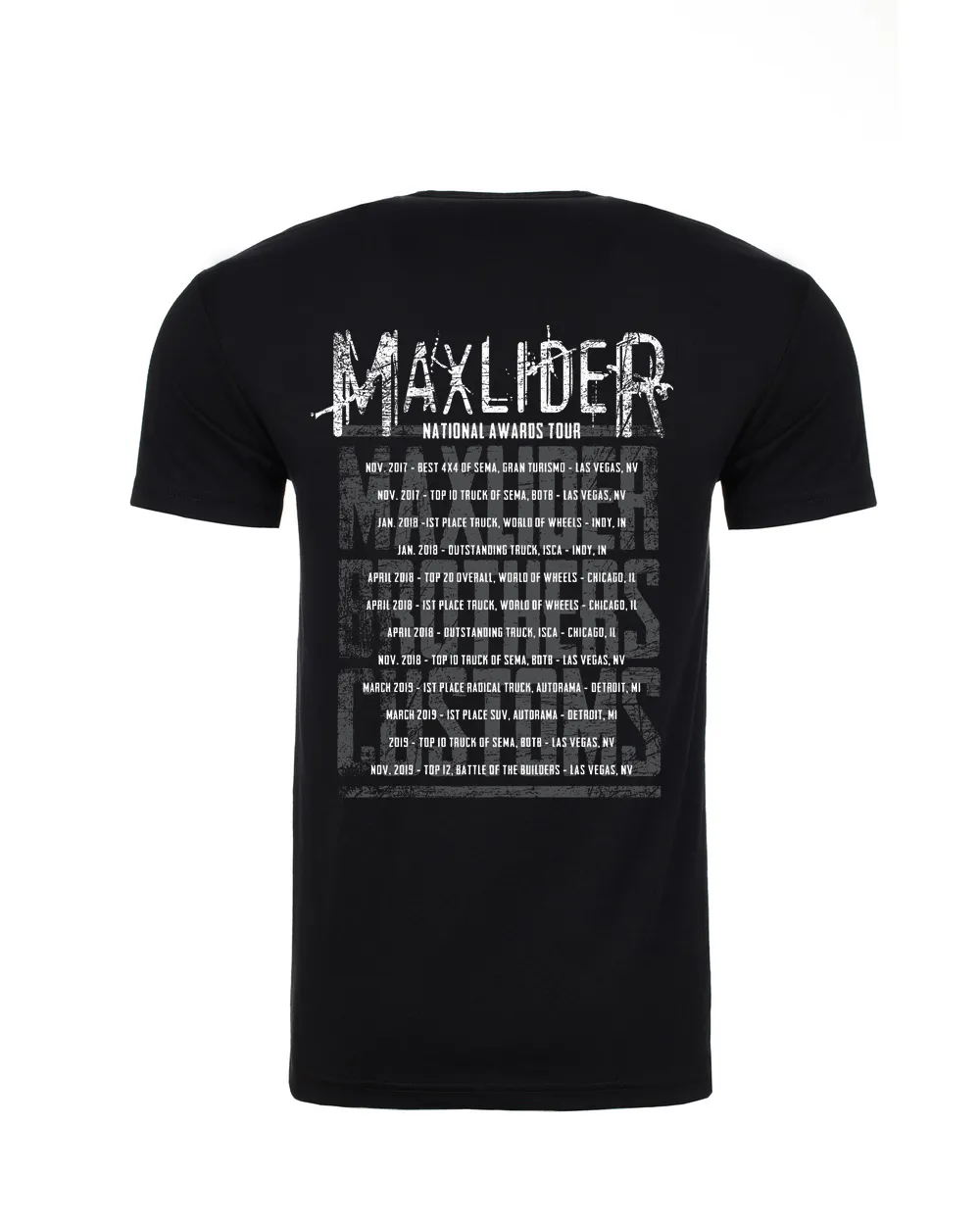 Maxlider Awards Tour Vintage Wash Premium T-Shirt