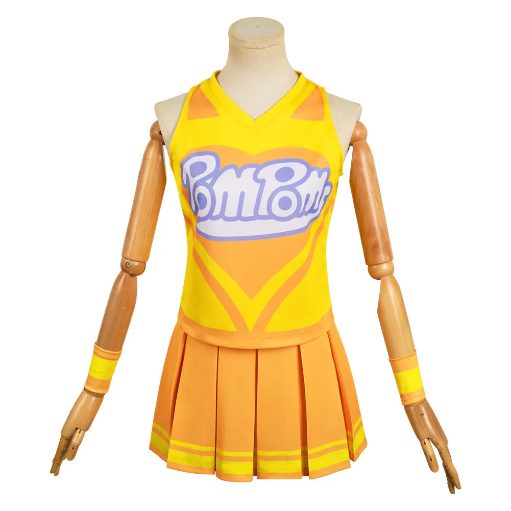 Na Nare Hana Nare Anna Aveiro Kanata Misora Suzuha Obunai Women Yellow Dress Cosplay Costume