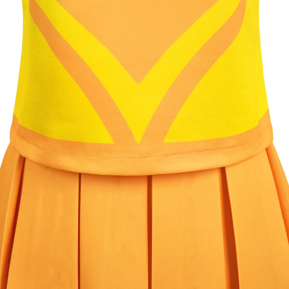 Na Nare Hana Nare Anna Aveiro Kanata Misora Suzuha Obunai Women Yellow Dress Cosplay Costume