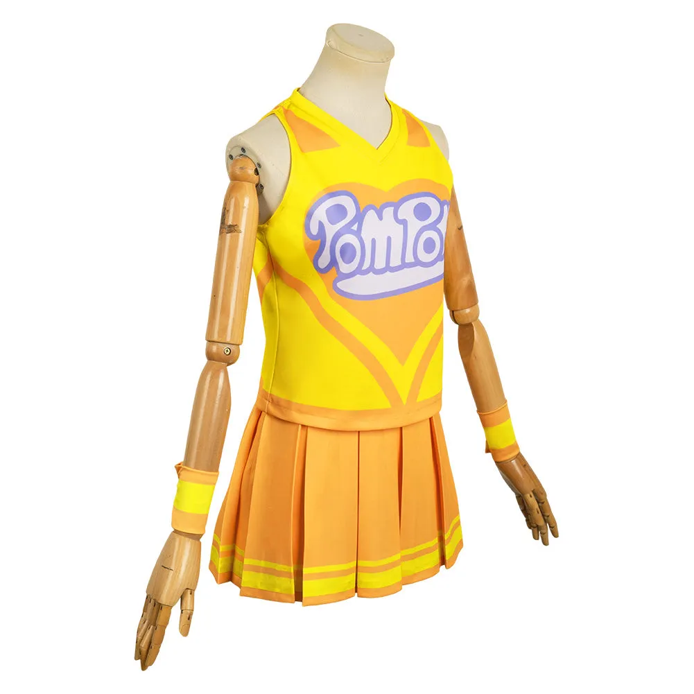 Na Nare Hana Nare Anna Aveiro Kanata Misora Suzuha Obunai Women Yellow Dress Cosplay Costume