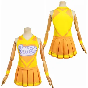 Na Nare Hana Nare Anna Aveiro Kanata Misora Suzuha Obunai Women Yellow Dress Cosplay Costume