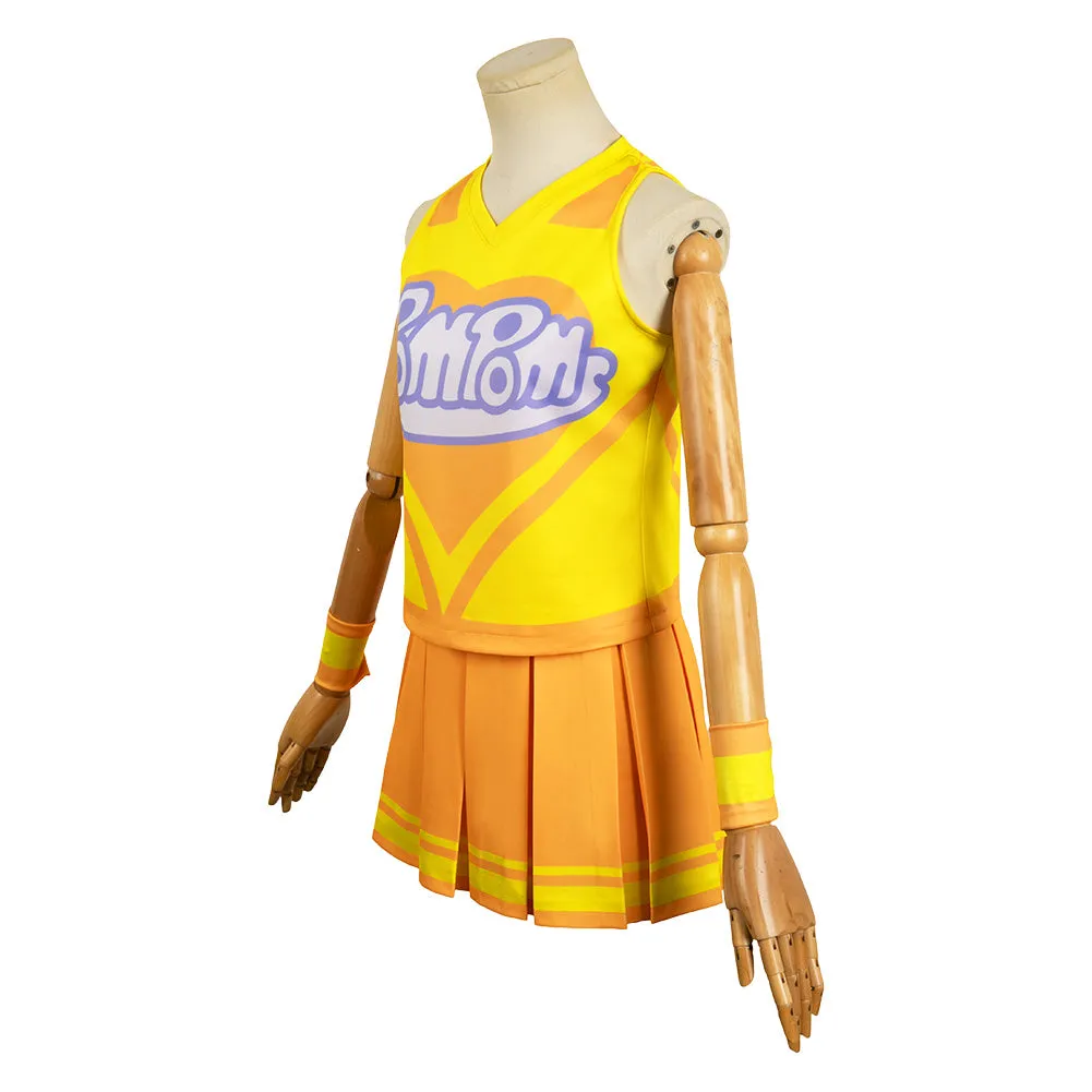 Na Nare Hana Nare Anna Aveiro Kanata Misora Suzuha Obunai Women Yellow Dress Cosplay Costume