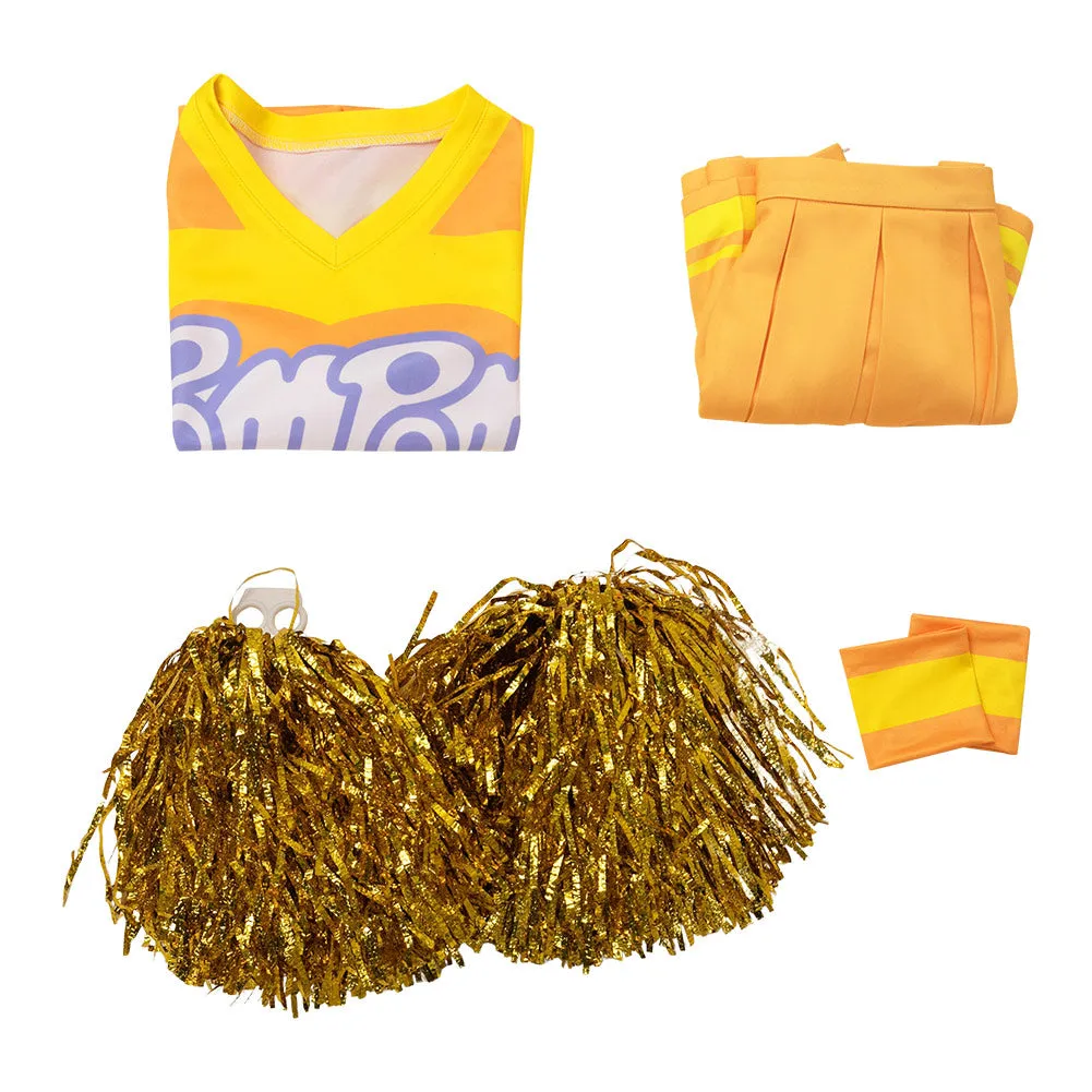 Na Nare Hana Nare Anna Aveiro Kanata Misora Suzuha Obunai Women Yellow Dress Cosplay Costume