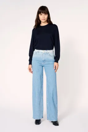 NCE - WIDE LEG JEANS | DIP DYED