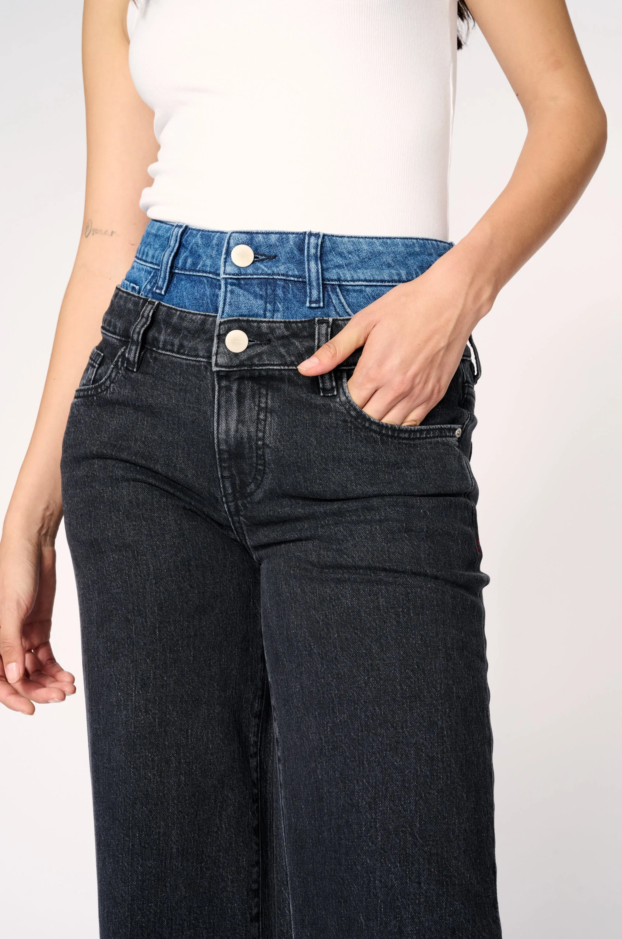 NCE - WIDE LEG JEANS | DOUBLE VISION