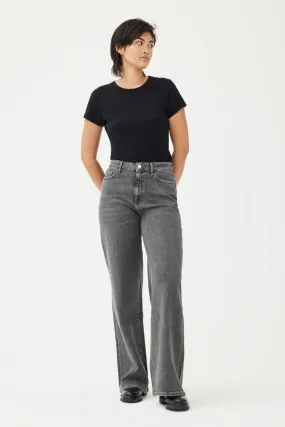 NCE - WIDE LEG JEANS | GRIS