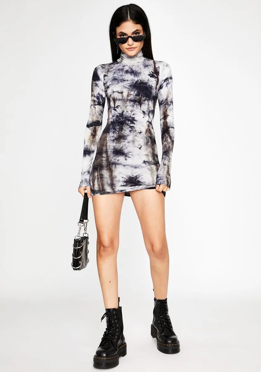 Off The Record Tie Dye Dress