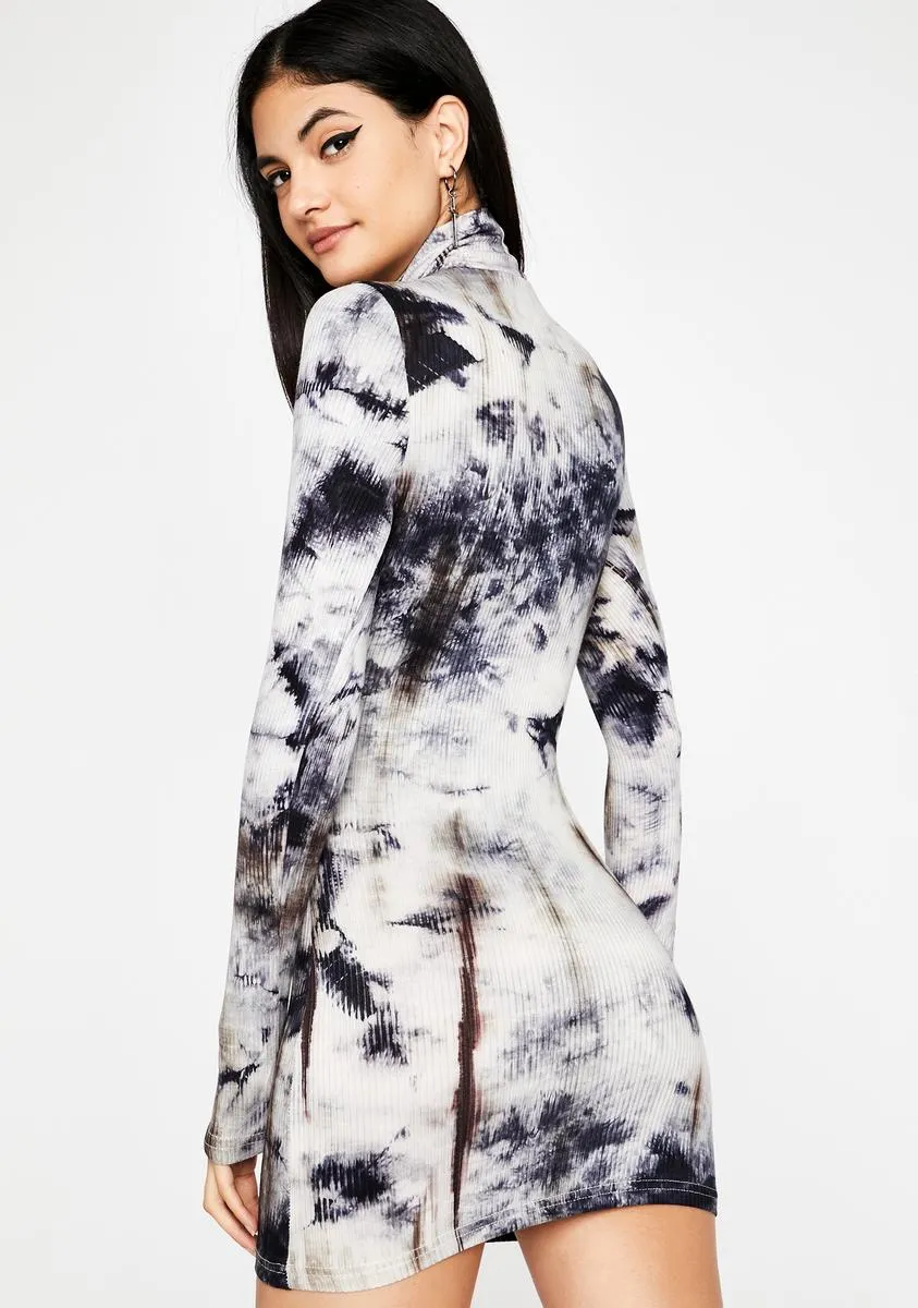 Off The Record Tie Dye Dress