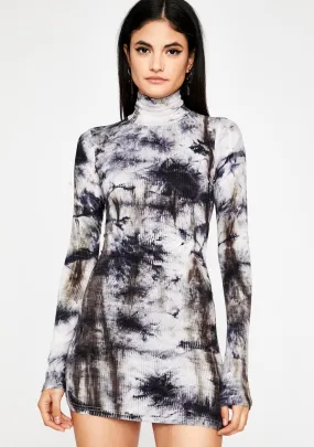 Off The Record Tie Dye Dress
