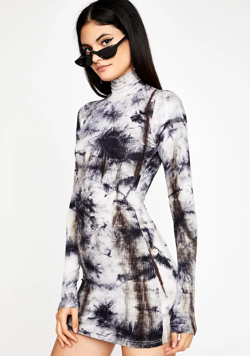 Off The Record Tie Dye Dress