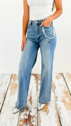 Pearl Luxe Denim Jeans