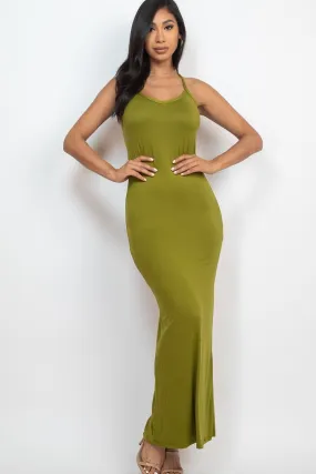 RACER BACK MAXI DRESS