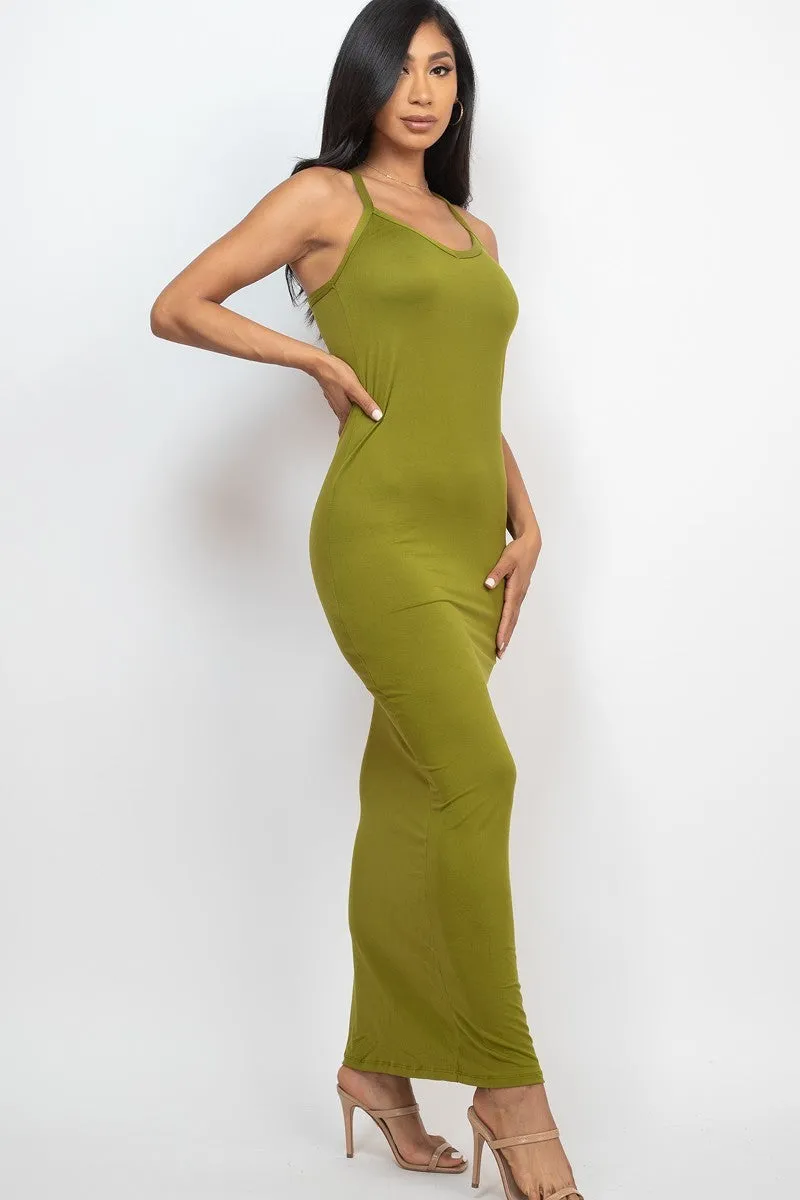RACER BACK MAXI DRESS