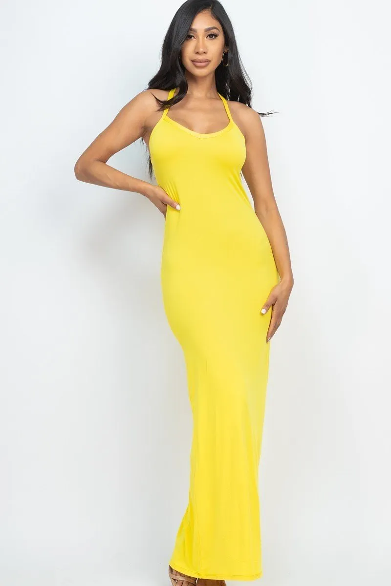 RACER BACK MAXI DRESS
