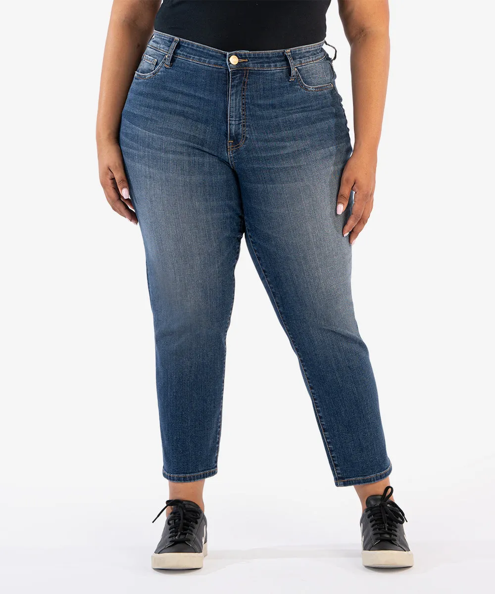 Reese High Rise Ankle Straight Leg, Plus
