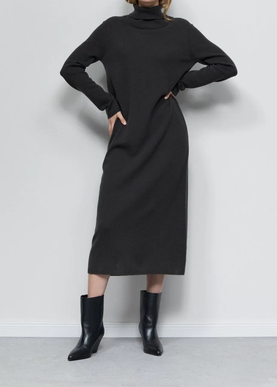 ROLLI DRESS EXTRA LONG | BLACK