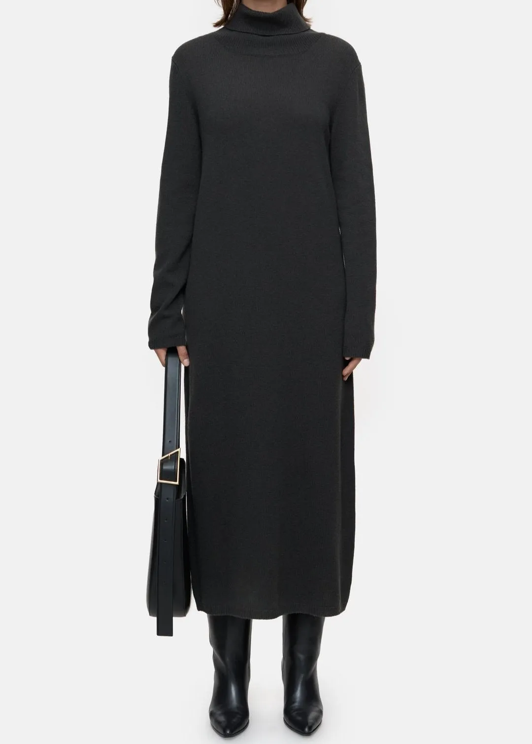 ROLLI DRESS EXTRA LONG | BLACK