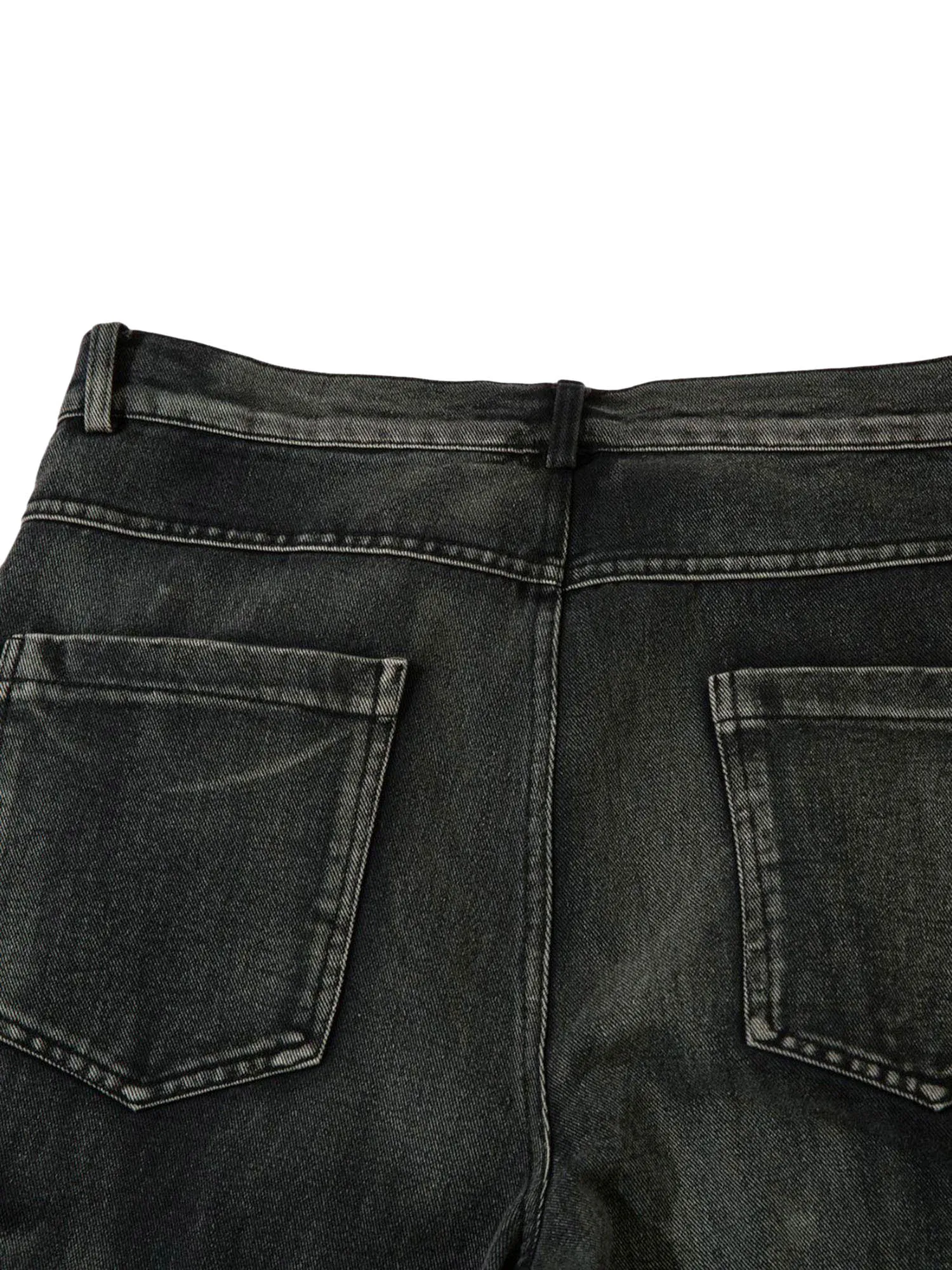 Sneakerhill High Street Embroidery Hip-Hop Jeans - 2122