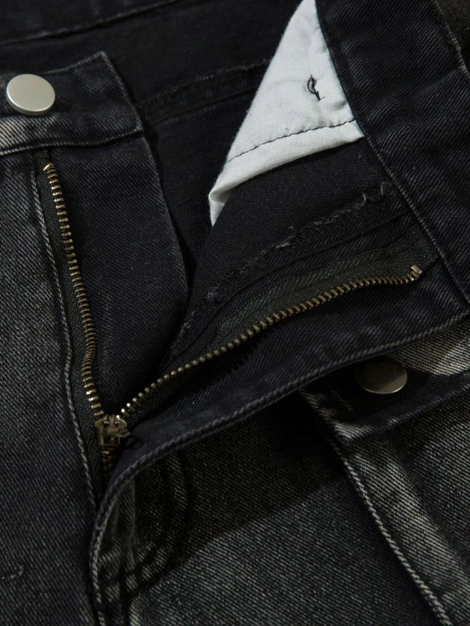 Sneakerhill High Street Embroidery Hip-Hop Jeans - 2122