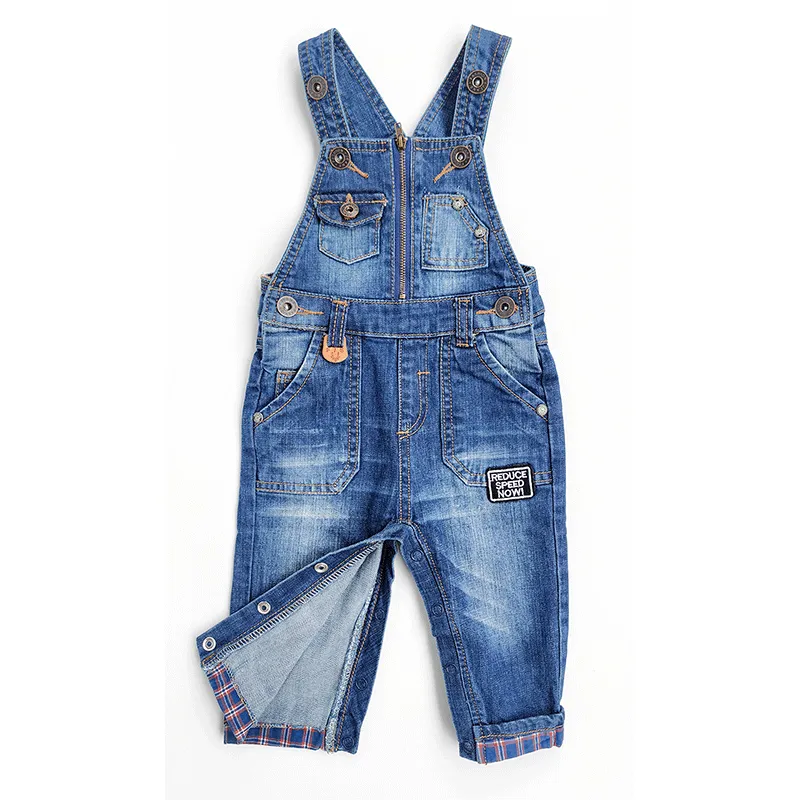 Soft Baby Denim Overalls Cute Jeans Jumpers