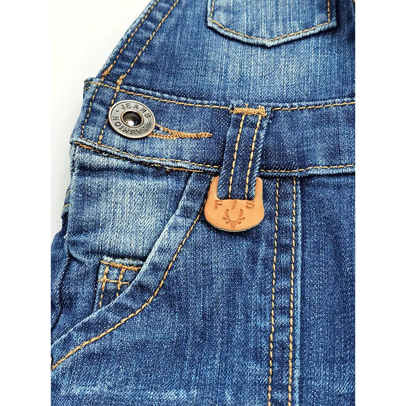 Soft Baby Denim Overalls Cute Jeans Jumpers